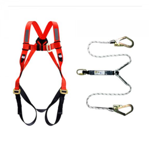 Body Harness Double Hook With Absorber