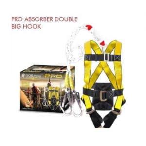 Full Body Harness GOSAVE Pro Double Hook Absorber