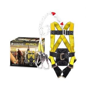 Body Harness Double Lanyard With Sock Absorber GOSAVE