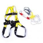 Body Harness Double Lanyard With Sock Absorber GOSAVE